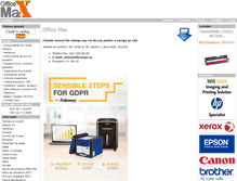 Tablet Screenshot of catalog.officemax.ro