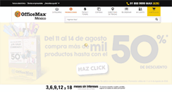 Desktop Screenshot of officemax.com.mx