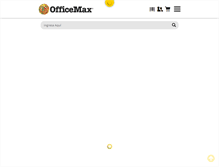 Tablet Screenshot of officemax.com.mx